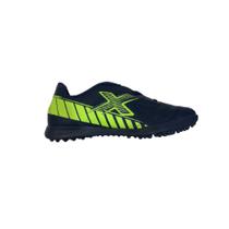 Chuteira OXN Track 2 Society Pro PVC Infantil - Marinho/Lima Chuteira OXN Track 2 Society Pro PVC Infantil - Marinho/Lima