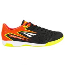 Chuteira Penalty Futsal Max 300 Y-1 Masculina - Preto e Coral