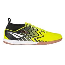 Chuteira penalty futsal storm y-3 amarelo-branco-coral