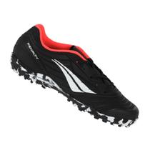 Chuteira Penalty Society Matis Kids XXI Preta e Branca - Infantil