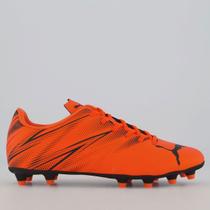 Chuteira Puma Attacanto FG/AG BDP Campo Laranja