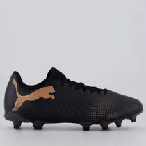 Chuteira Puma Future 7 Play Campo Preta