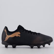 Chuteira Puma Future 7 Play Campo Preta