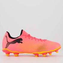 Chuteira Puma Future 7 Play FG/AG BDP Campo Rosa