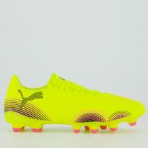 Chuteira Puma Future 8 Play FG/AG Campo Amarela