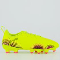 Chuteira Puma Future 8 Play FG/AG Juvenil Campo Amarela Chuteira Puma Future 8 Play FG/AG Juvenil Campo Amarela