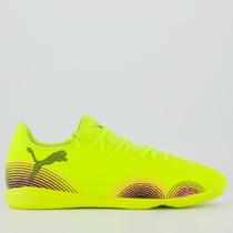 Chuteira Puma Future 8 Play Futsal Preto e Verde