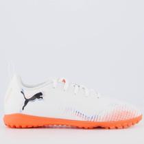 Chuteira Puma Future 8 Play TT Society Juvenil Branca Chuteira Puma Future 8 Play TT Society Juvenil Branca