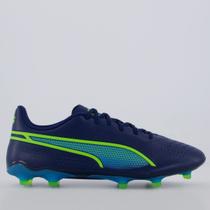 Chuteira Puma King Match Campo Marinho Chuteira Puma King Match Campo Marinho