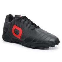 Chuteira Soccer Society Especial 33 a 44 Preto/Vermelho