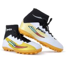 chuteira socIETY ADULTO IMPULSO VARIAS CORES CANO ALTO BOTINHA