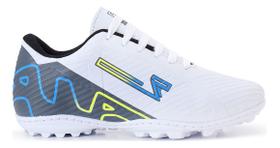 Chuteira Society Adulto Infantil Trava Grama Sintética Resistente Costurada