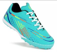 Chuteira Society Feminina Futebol Juvenil Masculina Grama Sintética PowerGrip - Nomad