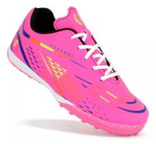 Chuteira Society Feminina Futebol Juvenil Masculina Grama Sintética PowerGrip - Nomad Chuteira Society Feminina Futebol Juvenil Masculina Grama Sintética PowerGrip - Nomad