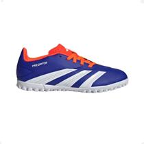 Chuteira society infantil adidas predator 24 club low jr azul Chuteira society infantil adidas predator 24 club low jr azul