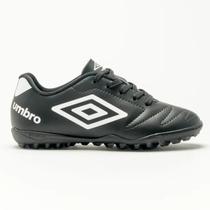 Chuteira Society Infantil Class 2.2 Umbro Preto/Branco