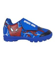 Chuteira Society Infantil Marvel Spider Man 4115 Azul/Vermelho Chuteira Society Infantil Marvel Spider Man 4115 Azul/Vermelho