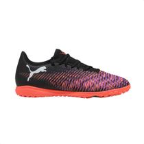 Chuteira Society Masculina Puma Future 8 Play Preto E Coral