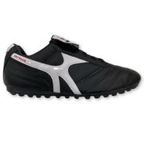 Chuteira Society Mathaus Azzurra Retro Unissex Preto