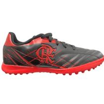 Chuteira Society OXN Avanti 3 Flamengo Elastic Neo Infantil