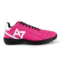 Chuteira Society Pro Impact Gramado Sintético Futebol Pink tamanho:44cor:PinkGênero:Feminino