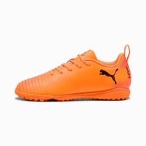 Chuteira Society Puma Future 8 Play TT Infantil - Laranja - 32