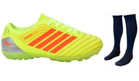 Chuteira Society Revolution Adulto Infantil com Meião