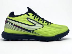 Chuteira Society Topper Agility Verde/Azul