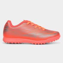 Chuteira Society Topper Unissex Slick Coral Chuteira Society Topper Unissex Slick Coral