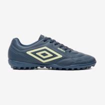 Chuteira Society Umbro Class Footballer Cor: Marinho E Dourado - Tamanho: 42