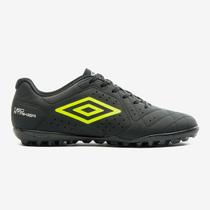 Chuteira Society Umbro Neo Striker Cor: Preto E Verde - Tamanho: 42