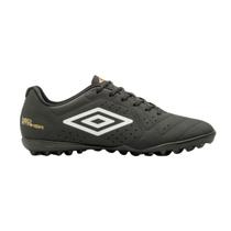 Chuteira Society Umbro Neo Striker Preta e Dourada