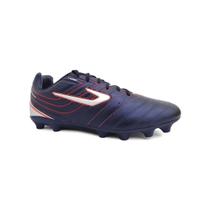 Chuteira Topper Campo Titanium Marinho/Vermelho Chuteira Topper Campo Titanium Marinho/Vermelho