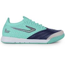 Chuteira Topper Futsal Dominator Fuse Verde Marinho