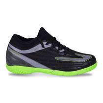 Chuteira Topper Infantil Sprint Futsal Preto Chumbo Chuteira Topper Infantil Sprint Futsal Preto Chumbo