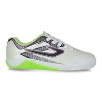 Chuteira Topper Recreio VII Infantil Branco Verde