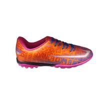 Chuteira Topper Society Resenha Infantil Laranja