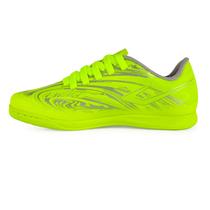 Chuteira Topper Strike Society V Infantil Verde Neon