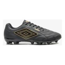 Chuteira Umbro Campo Class Footballer Masculina Preta Cor:Preto/DouradoTamanho:43Genero:Masculino