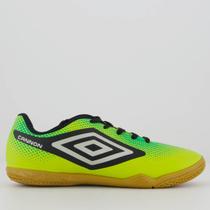 Chuteira Umbro Cannon Futsal Juvenil Verde