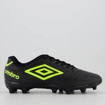 Chuteira Umbro Class Campo Preta e Verde Chuteira Umbro Class Campo Preta e Verde
