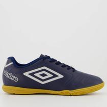 Chuteira Umbro Class Futsal Marinho e Cinza