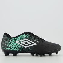 Chuteira Umbro Class Neo Campo Juvenil Preta e Verde
