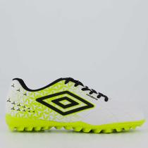 Chuteira Umbro Class Neo Society Branca e Verde
