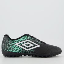 Chuteira Umbro Class Neo Society Juvenil Preta e Verde