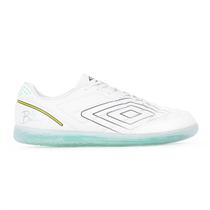Chuteira Umbro Futsal Br Futsal Branco Verde e Amarelo - Masculino