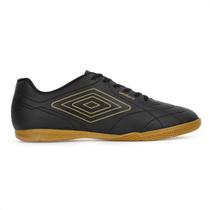 Chuteira Umbro Futsal Class Footballer Preto e Dourado - Masculino Chuteira Umbro Futsal Class Footballer Preto e Dourado - Masculino