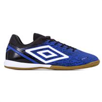 Chuteira Umbro Futsal Gravity Royal Preto e Branco - Masculino