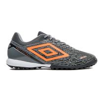 Chuteira Umbro Gravity Society Cinza/Preto