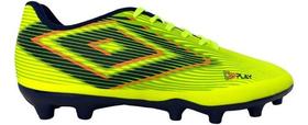 Chuteira Umbro Play Campo - Verde Limão Cod: 15988 Chuteira Umbro Play Campo - Verde Limão Cod: 15988